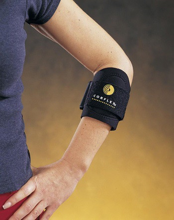 Gepolsterte Tennisarmbandage